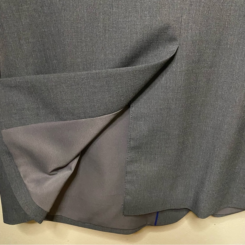 Saddlebred Motion Stretch Sport Coat Men 52L Grey Two Button Single Vented - Picture 3 of 9